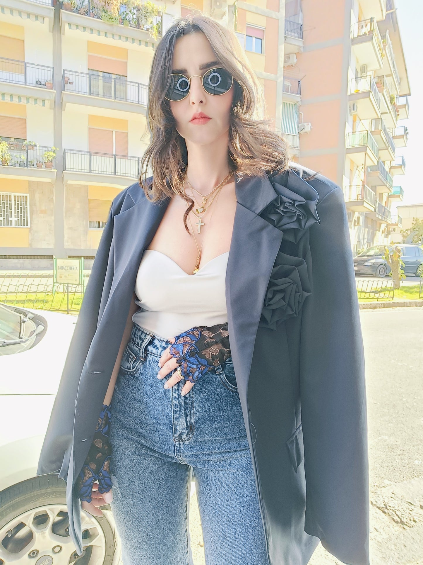 Giacca Rose