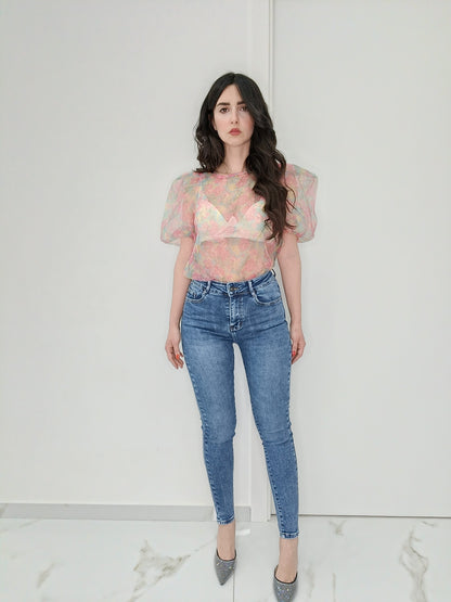 Blue Skinny Jeans