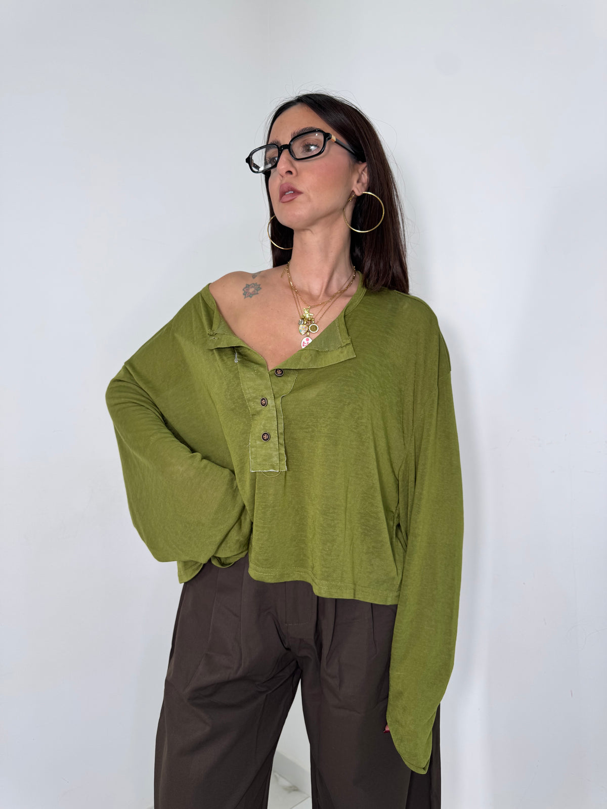 Maglia Azalea crop