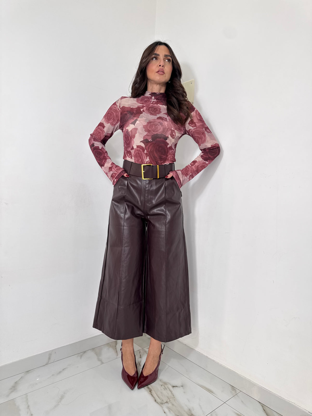 Maglia fiori